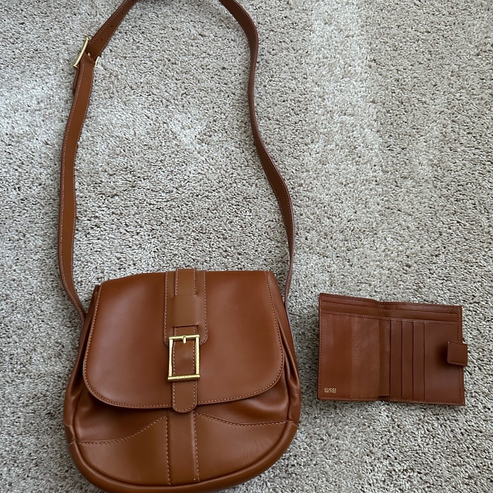 Authentic Gucci Handbag and Wallet